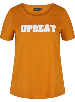 T-shirt med tryk i bomuld, Cathay Spice UPBEAT, Packshot image number 0