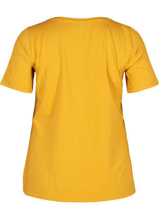 Basis t-shirt, Mineral Yellow, Packshot image number 1