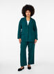 FLASH - Blazer med lommer og slids, Grøn, Model image number 1