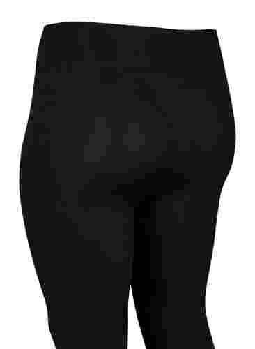 Seamless basis leggings, Black, Packshot image number 2