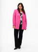 Klassisk blazer med knaplukning, Pink Yarrow, Model image number 2