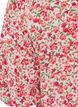 Bluse i bomuld med firkantet udsk&aelig;ring, R&oslash;d, Packshot image number 3