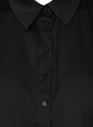 Løs klassisk skjortekrave, Black, Packshot image number 2