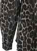Denimskjorte i leopardprint med knapper, Grå, Packshot image number 3