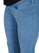 Graviditets jeggings i bomuldsmix, Light blue denim, Packshot image number 2