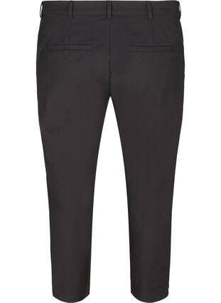 Klassiske bukser med 7/8 længde, Black, Packshot image number 1