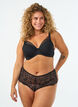 Blonde-bh med vatterede sk&aring;le, Sort, Model image number 1