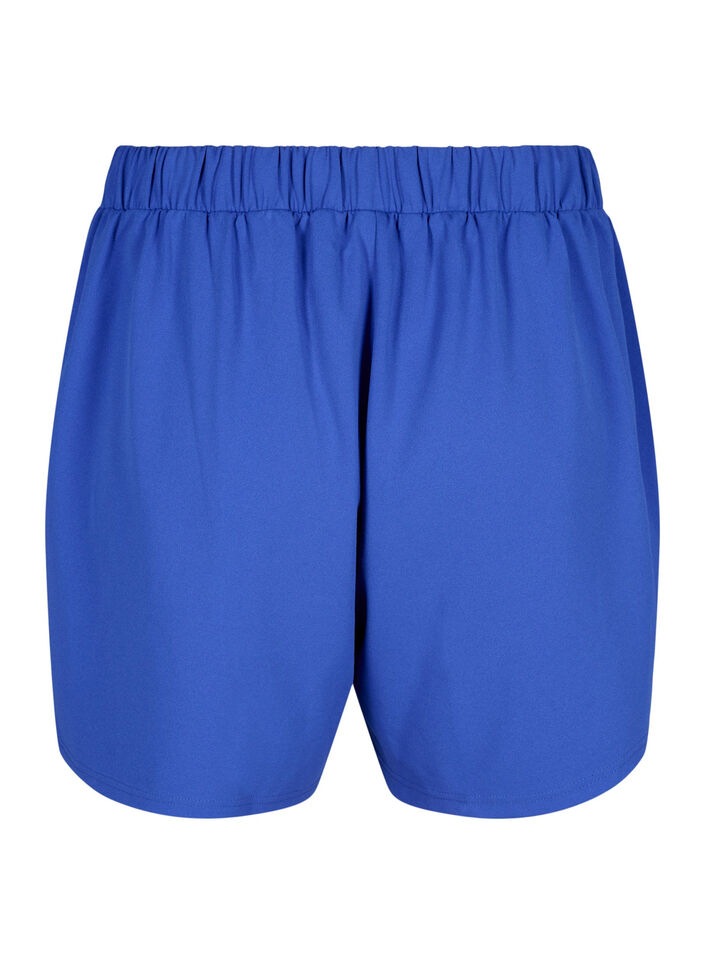 FLASH - Løse shorts med lommer, Blå, Packshot image number 1