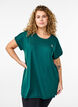 Lang tr&aelig;nings t-shirt, Gr&oslash;n, Model image number 0