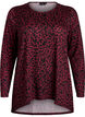 Leo bluse med lange &aelig;rmer, M&oslash;rk Bordeaux, Packshot image number 0