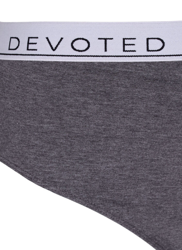 Meleret trusse med regulær talje, Grå, Packshot image number 2