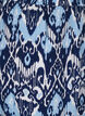Culotte bukser i viskose med print, Blue Ethnic AOP, Packshot image number 2