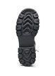 Wide fit – Chunky ankelstøvle med lakdetalje, Sort, Packshot image number 5