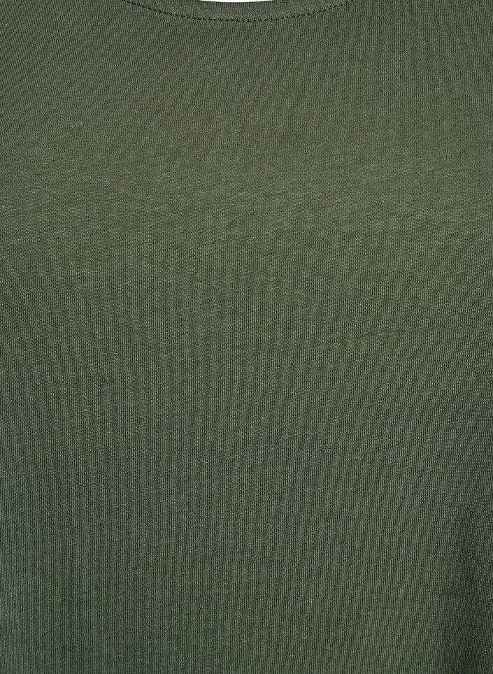 &AElig;rmel&oslash;s kjole med A-facon, Gr&oslash;n, Packshot image number 2