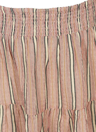 Kort nederdel med striber, Rose Smoke stripe, Packshot image number 2