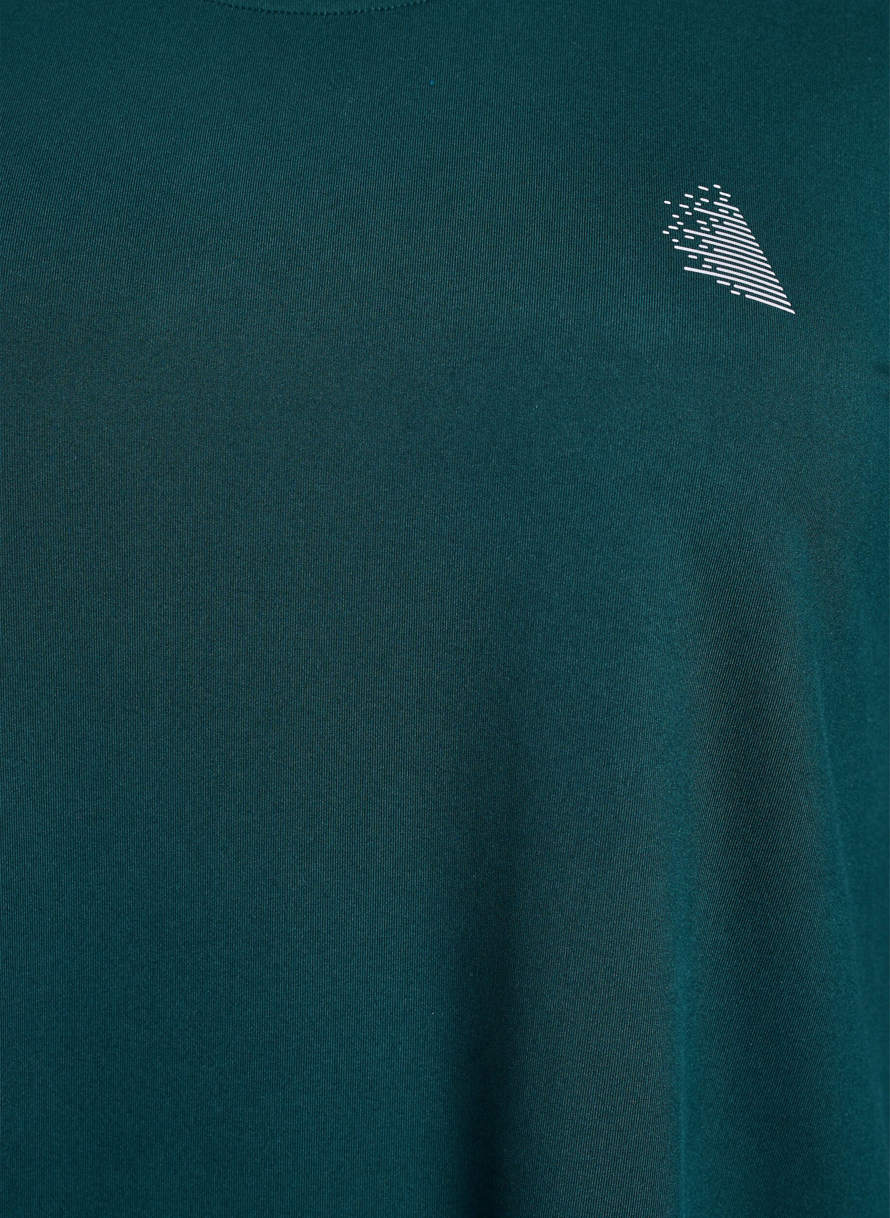ZizziTr&aelig;ningsbluse med 3/4 &aelig;rmer, Gr&oslash;n, Packshot image number 2