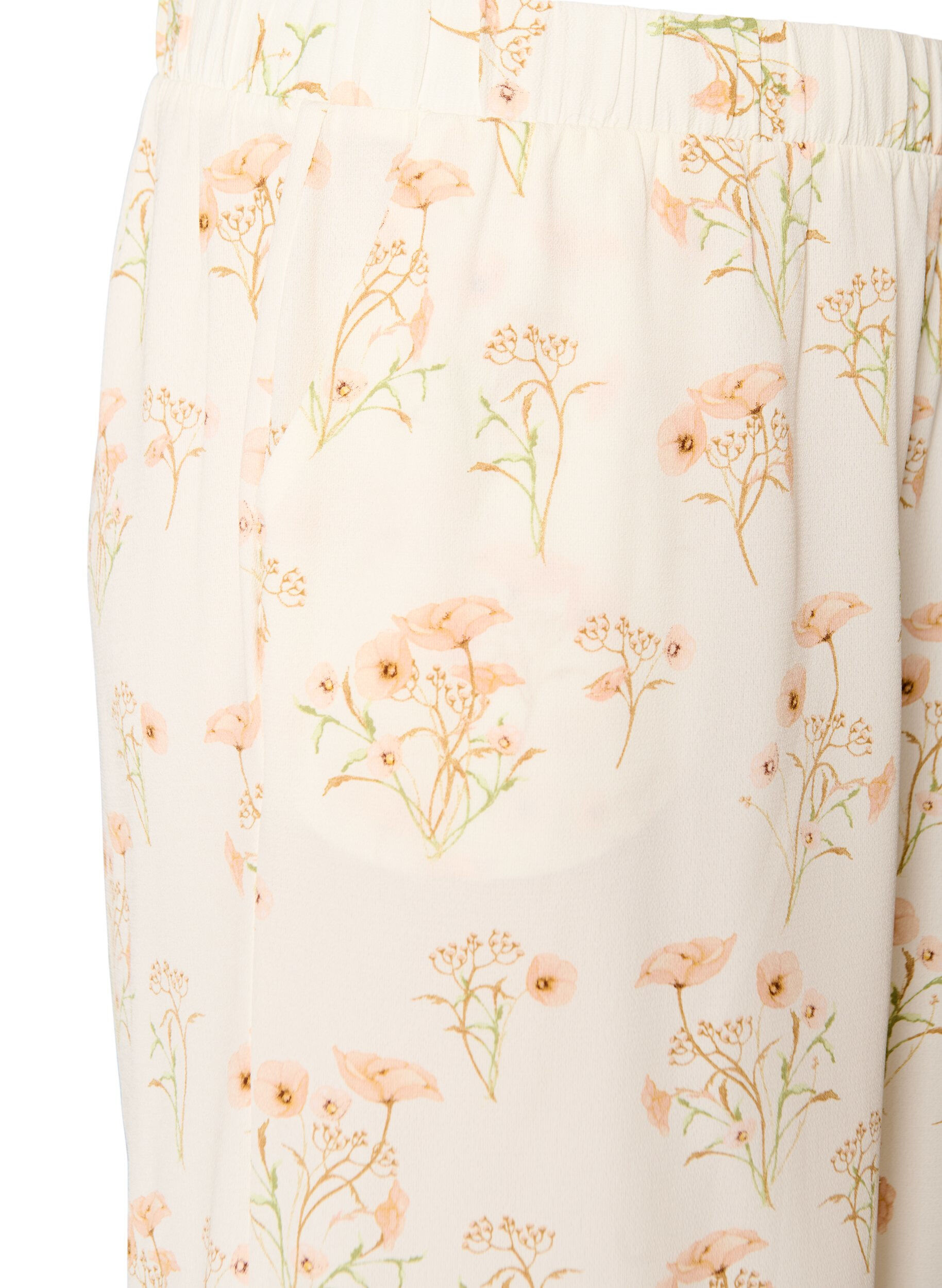 ZizziCulottebukser med print, Vanilla, Packshot image number 2