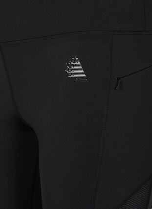 Træningsshorts med lomme, Black, Packshot image number 2