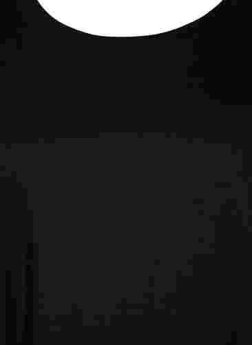 2-pak bomuldskjole med korte ærmer, Black/Black, Packshot image number 2