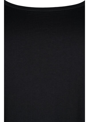 2-pak basis bluse i bomuld, Paisley Purple/Black, Packshot image number 3
