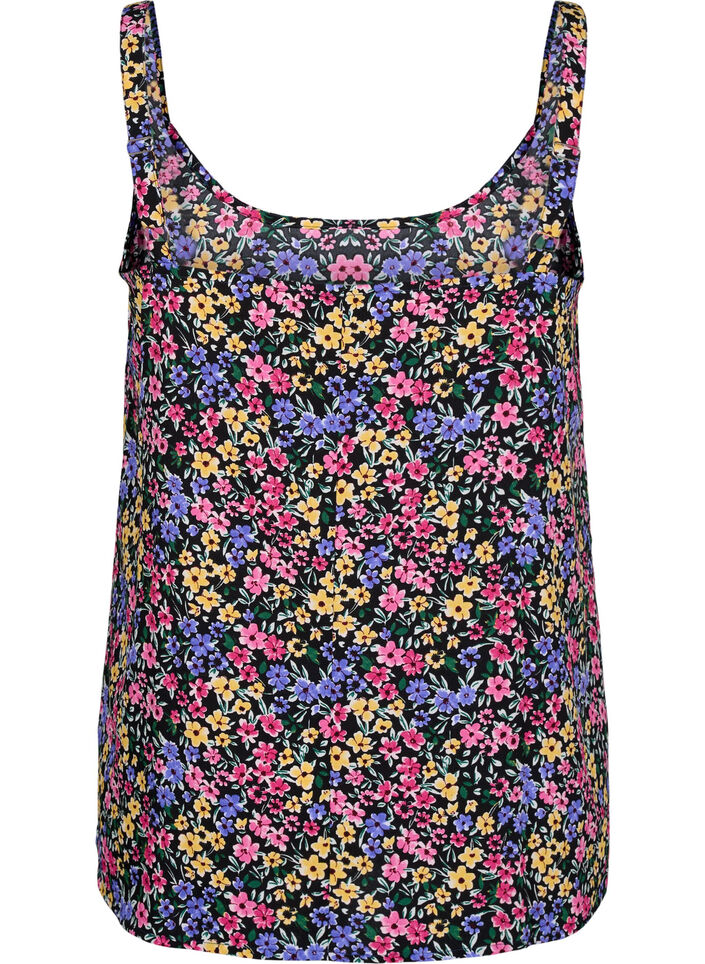 FLASH - Top med print, Multi Flower, Packshot image number 1