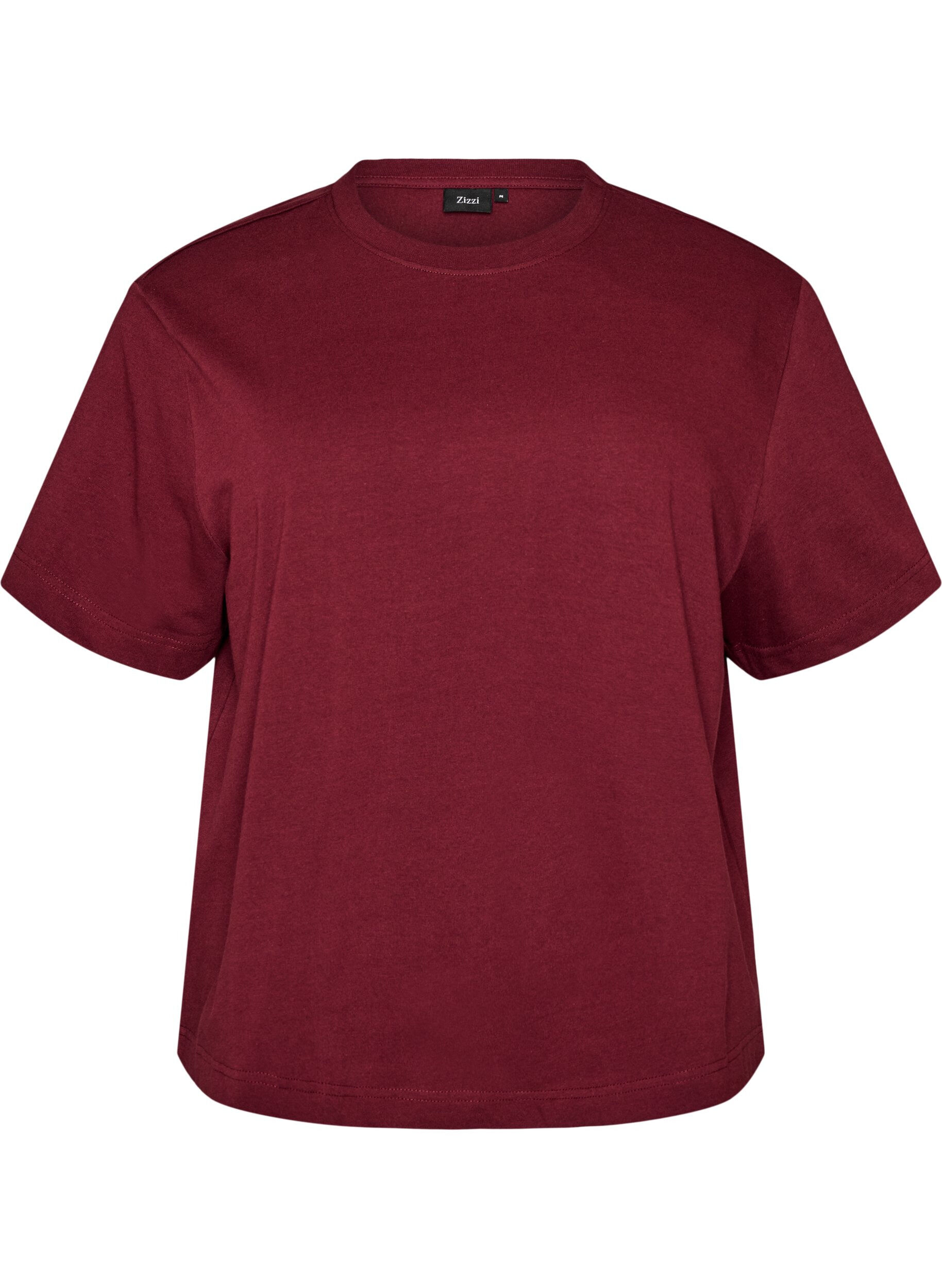 Boxy T-shirt i bomuld