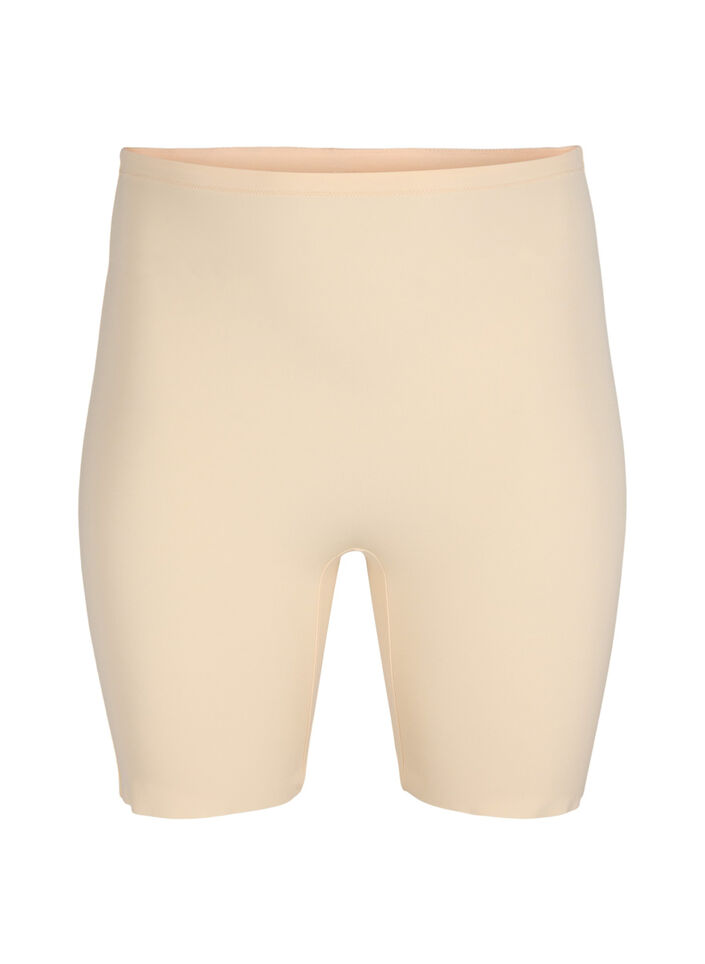 Light shapewear shorts med høj talje, Nude, Packshot image number 0