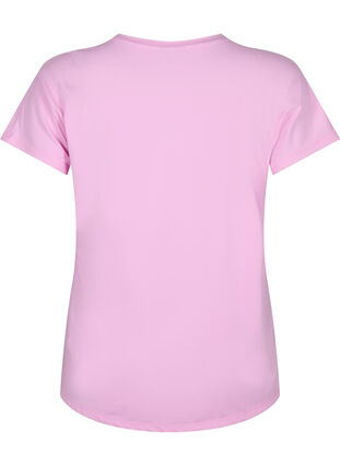 Kortærmet trænings t-shirt , Pastel Lavender, Packshot image number 1