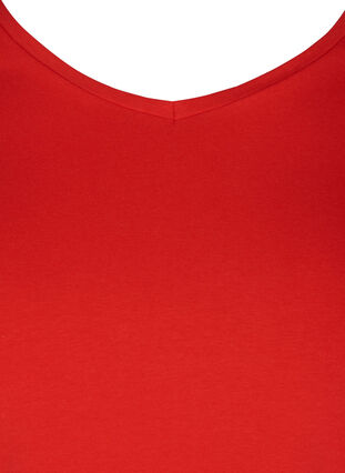 Basis t-shirt, High Risk Red, Packshot image number 2