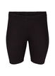Ensfarvede basis cykelshorts, Sort, Packshot image number 0
