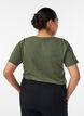 T-shirt med motiv, Gr&oslash;n, Model image number 2