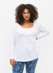 2-pak basis bluse i bomuld, Navy B/B White, Model image number 0