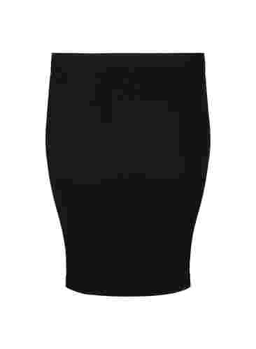 Tætsiddende seamless nederdel , Black, Packshot image number 1