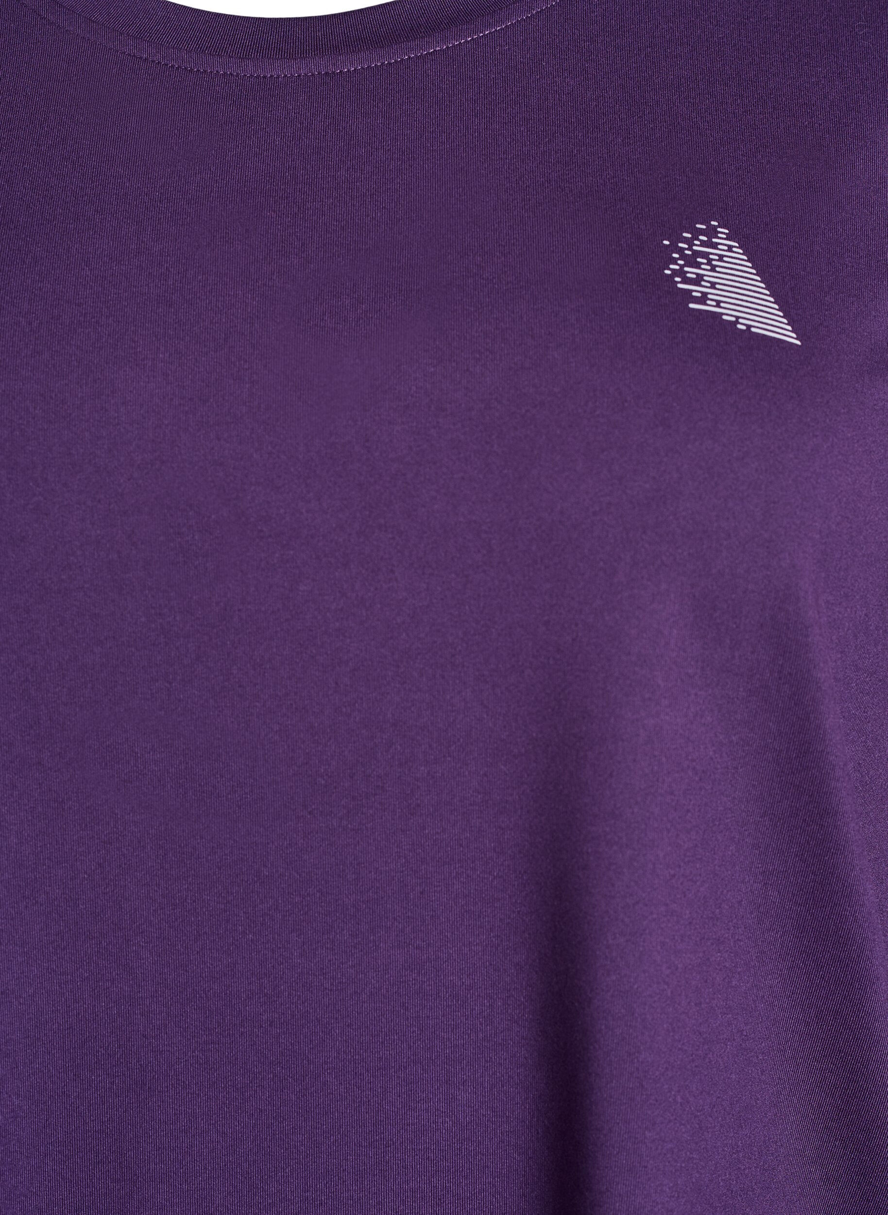 ZizziTr&aelig;ningsbluse med 3/4 &aelig;rmer, Lilla, Packshot image number 2