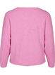 Strikcardigan med bindebånd, Begonia Pink Mel., Packshot image number 1