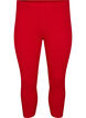 Basis 3/4 leggings i viskose, R&oslash;d, Packshot image number 0