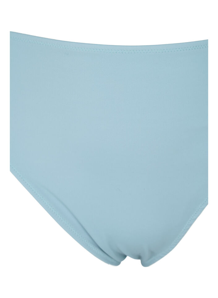 Højtaljet tai bikini trusse, Blå, Packshot image number 2