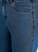 Amy jeans med h&oslash;j talje og super slim fit, Bl&aring;, Packshot image number 2