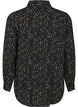Prikket skjorte med krave, Black w. Dot AOP, Packshot image number 1