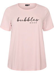 T-shirt med motiv, Lyser&oslash;d