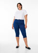 H&oslash;jtaljede Amy capri jeans med super slim fit, Bl&aring;, Model image number 0
