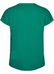 Kort&aelig;rmet T-shirt i bomuldsblanding, Gr&oslash;n, Packshot image number 1