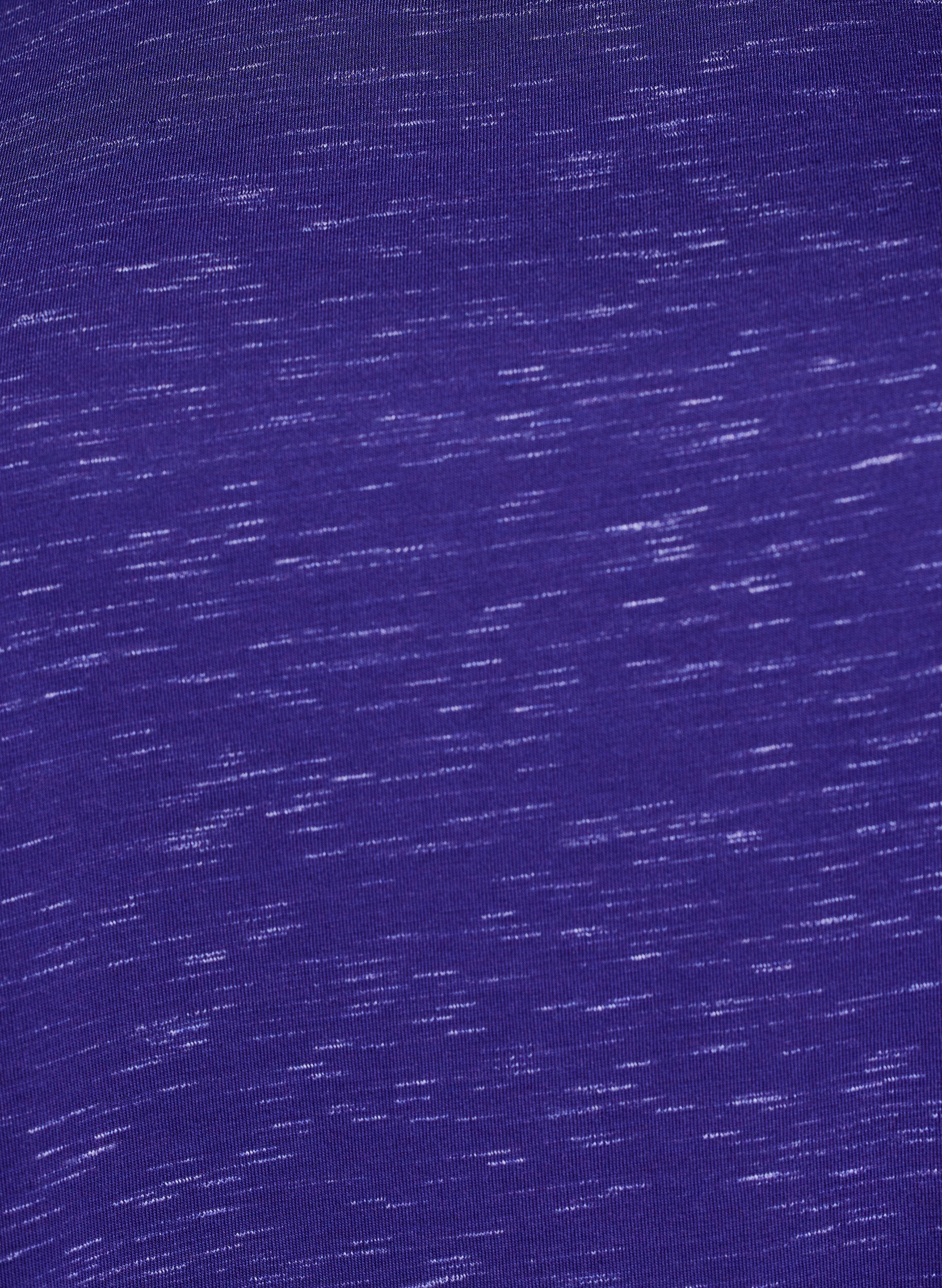 Zizzi L&oslash;s tr&aelig;nings t-shirt med korte &aelig;rmer, Lilla, Packshot image number 2