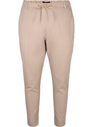 Cropped Maddison bukser, Beige