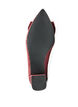 Glitter pump med sl&oslash;jfe, R&oslash;d, Packshot image number 4