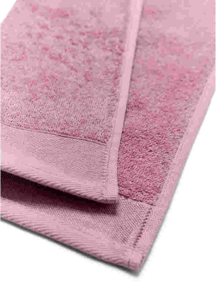 Håndklæde i bomuldsfrotté, Deauville Mauve, Packshot image number 2