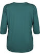 Tr&aelig;ningsbluse med 3/4 &aelig;rmer, Gr&oslash;n, Packshot image number 1