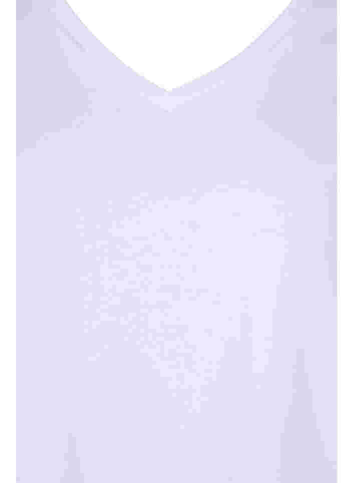 2-pak basis t-shirt i bomuld, Navy B/B White, Packshot image number 3
