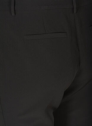Klassiske bukser med ankellængde, Black, Packshot image number 3