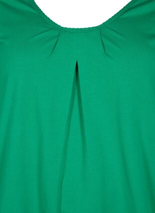 Kortærmet bomulds t-shirt, Jolly Green, Packshot image number 2